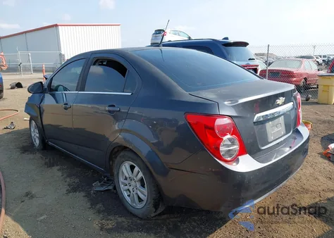 2013 Chevrolet Sonic Lt Auto из США, поврежденный, VIN 1G1JC5SH7D4170259